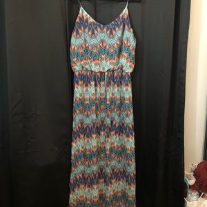 Colorful maxi dress